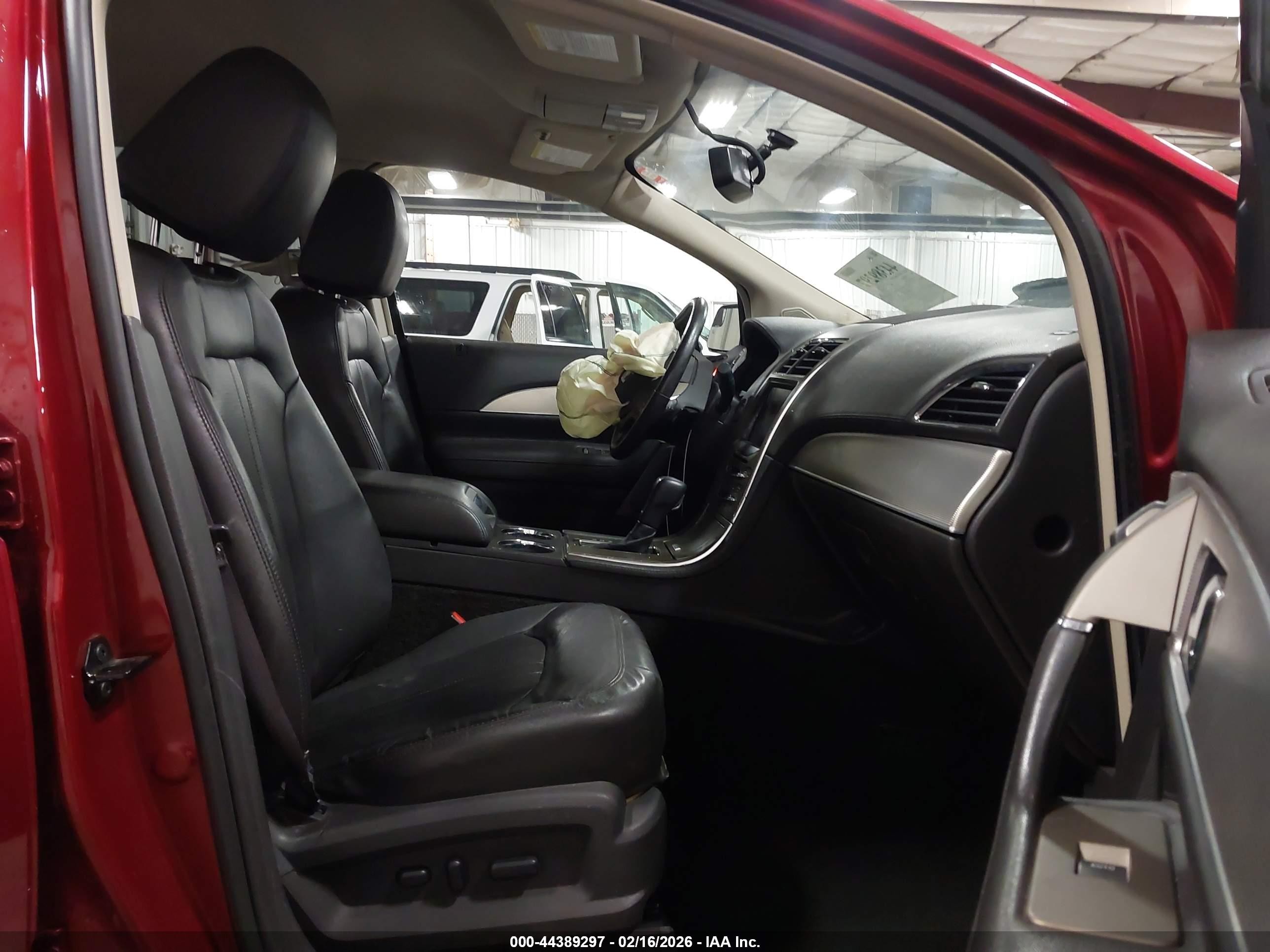 2013 Lincoln Mkx   Red vin: 2LMDJ8JK9DBL32391