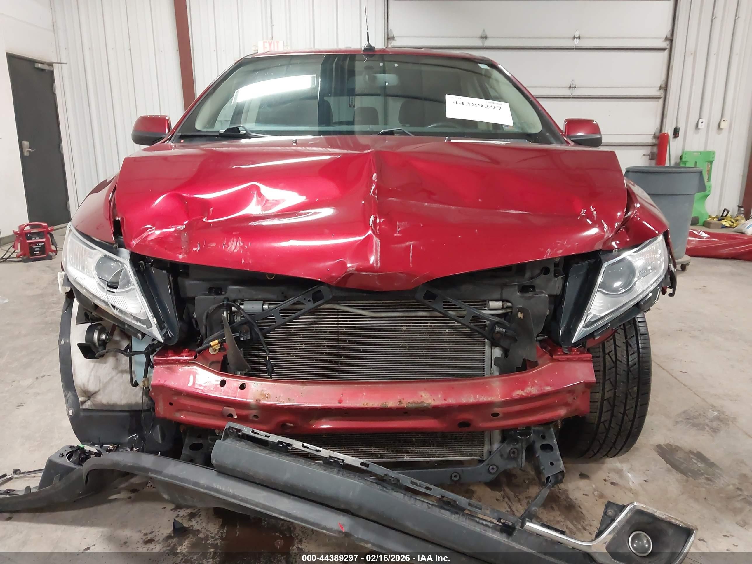 2013 Lincoln Mkx   Red vin: 2LMDJ8JK9DBL32391