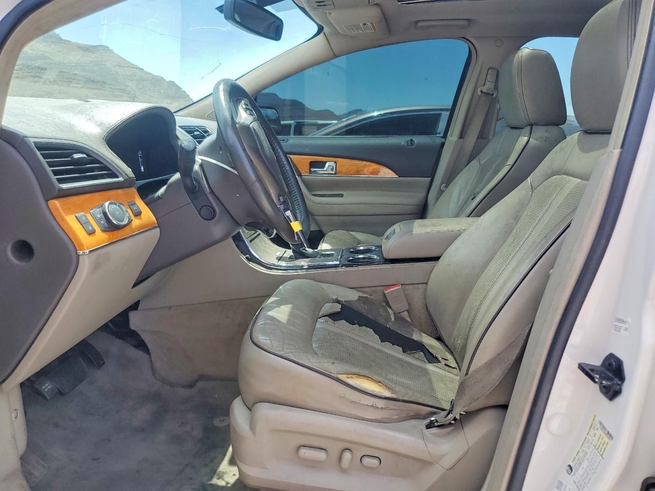 2014 Lincoln Mkx White vin: 2LMDJ8JK9EBL00932