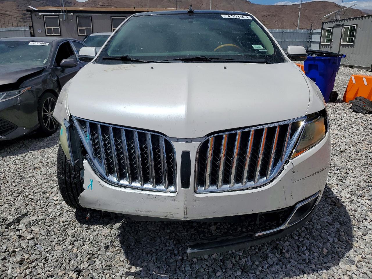 2014 Lincoln Mkx White vin: 2LMDJ8JK9EBL00932