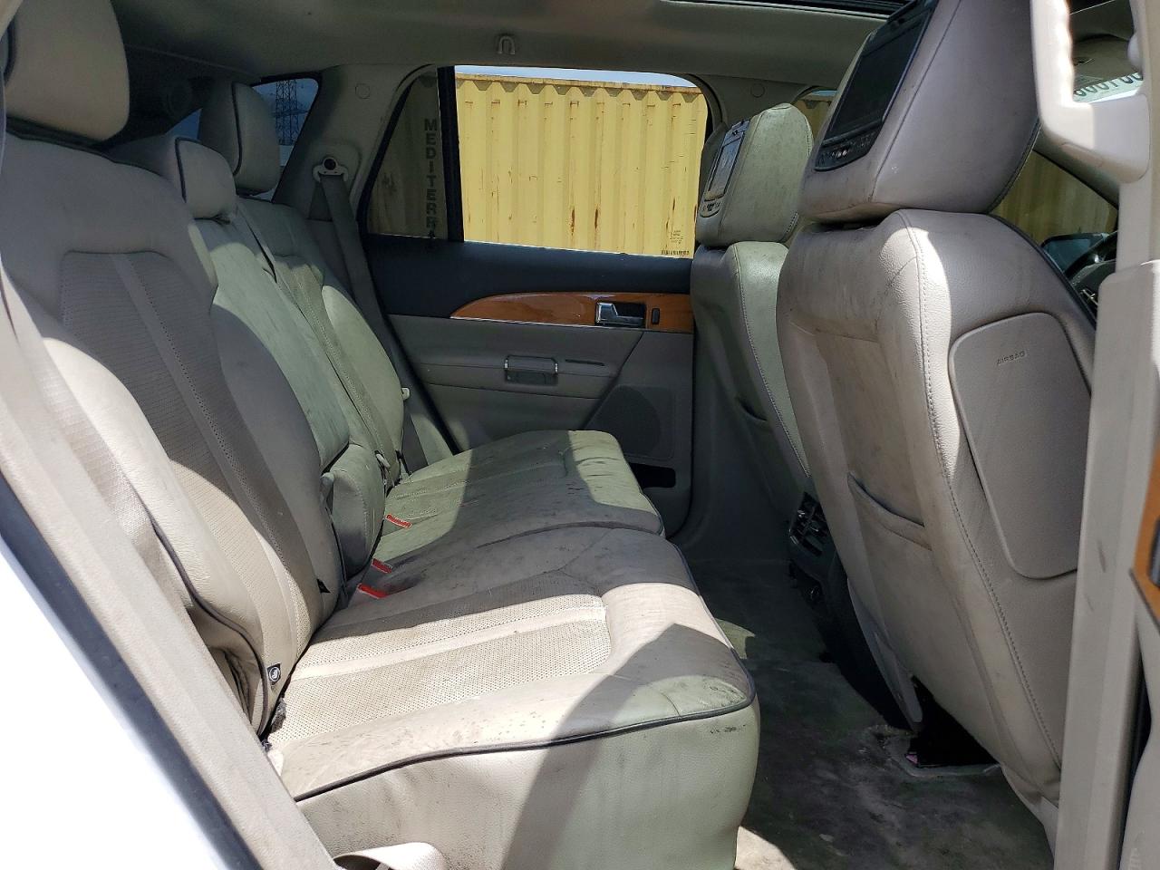 2014 Lincoln Mkx White vin: 2LMDJ8JK9EBL00932