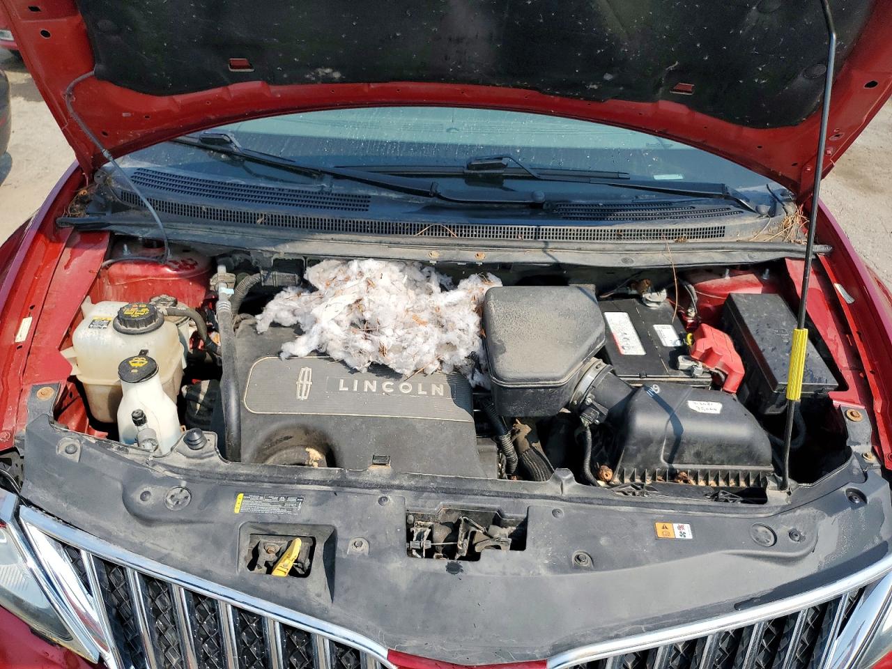 2014 Lincoln Mkx Red vin: 2LMDJ8JK9EBL09467