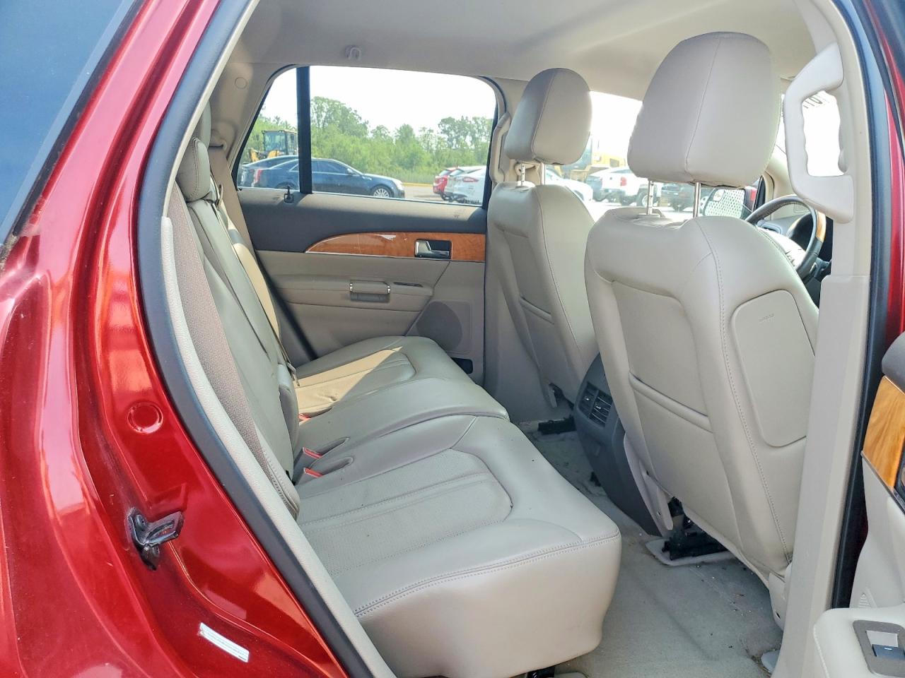 2014 Lincoln Mkx Red vin: 2LMDJ8JK9EBL09467
