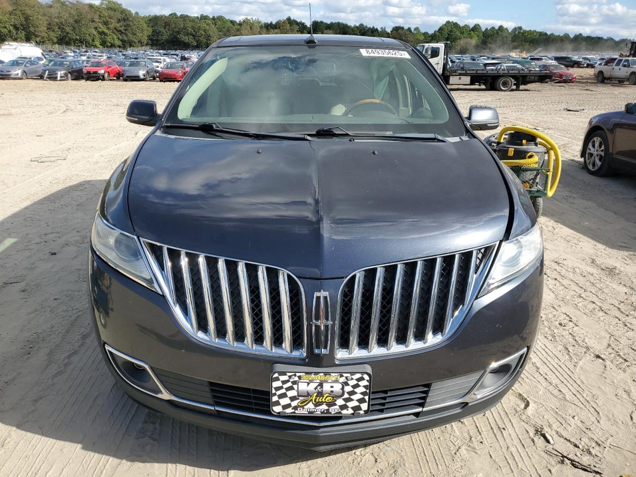 2014 Lincoln Mkx Blue vin: 2LMDJ8JK9EBL13079