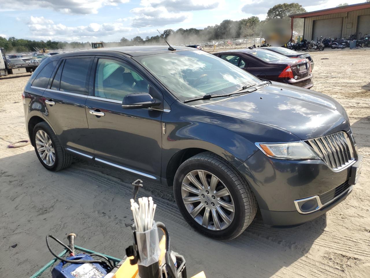 2014 Lincoln Mkx Blue vin: 2LMDJ8JK9EBL13079