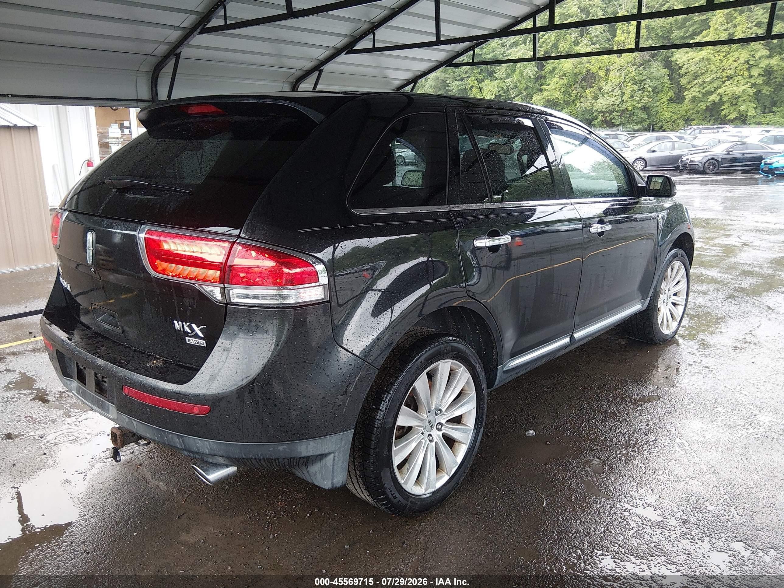 2014 Lincoln Mkx   Black vin: 2LMDJ8JK9EBL19870