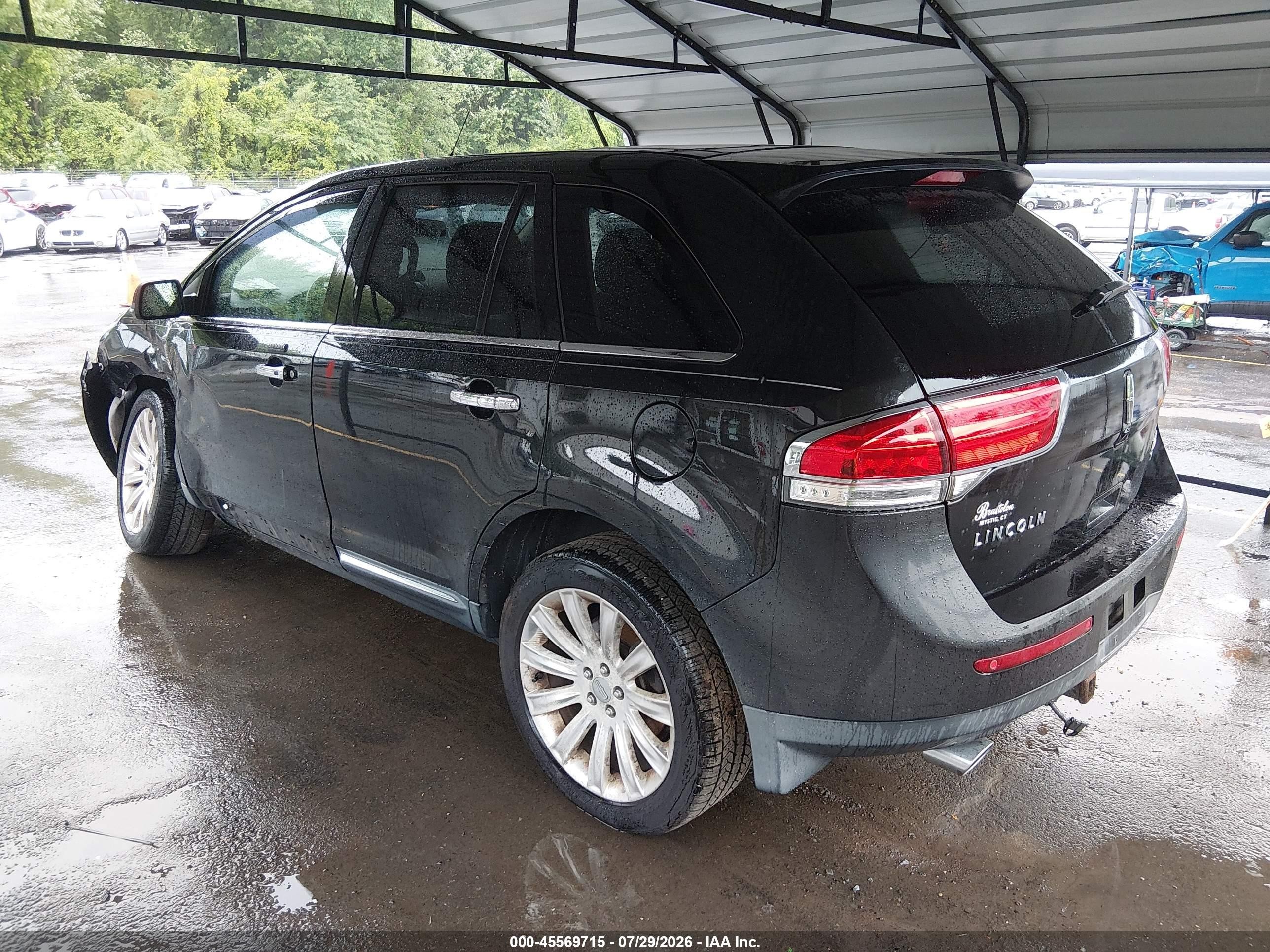 2014 Lincoln Mkx   Black vin: 2LMDJ8JK9EBL19870