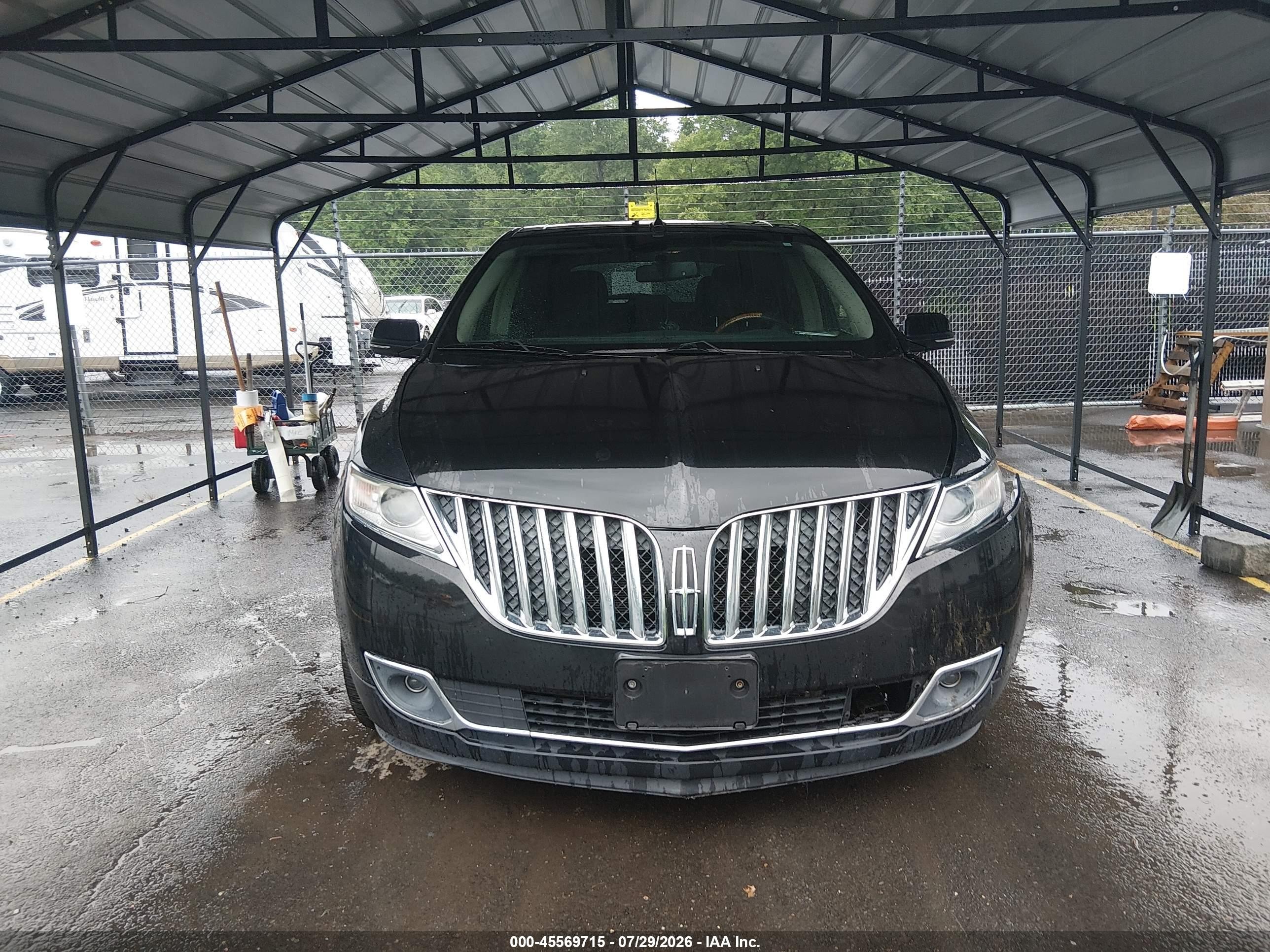 2014 Lincoln Mkx   Black vin: 2LMDJ8JK9EBL19870