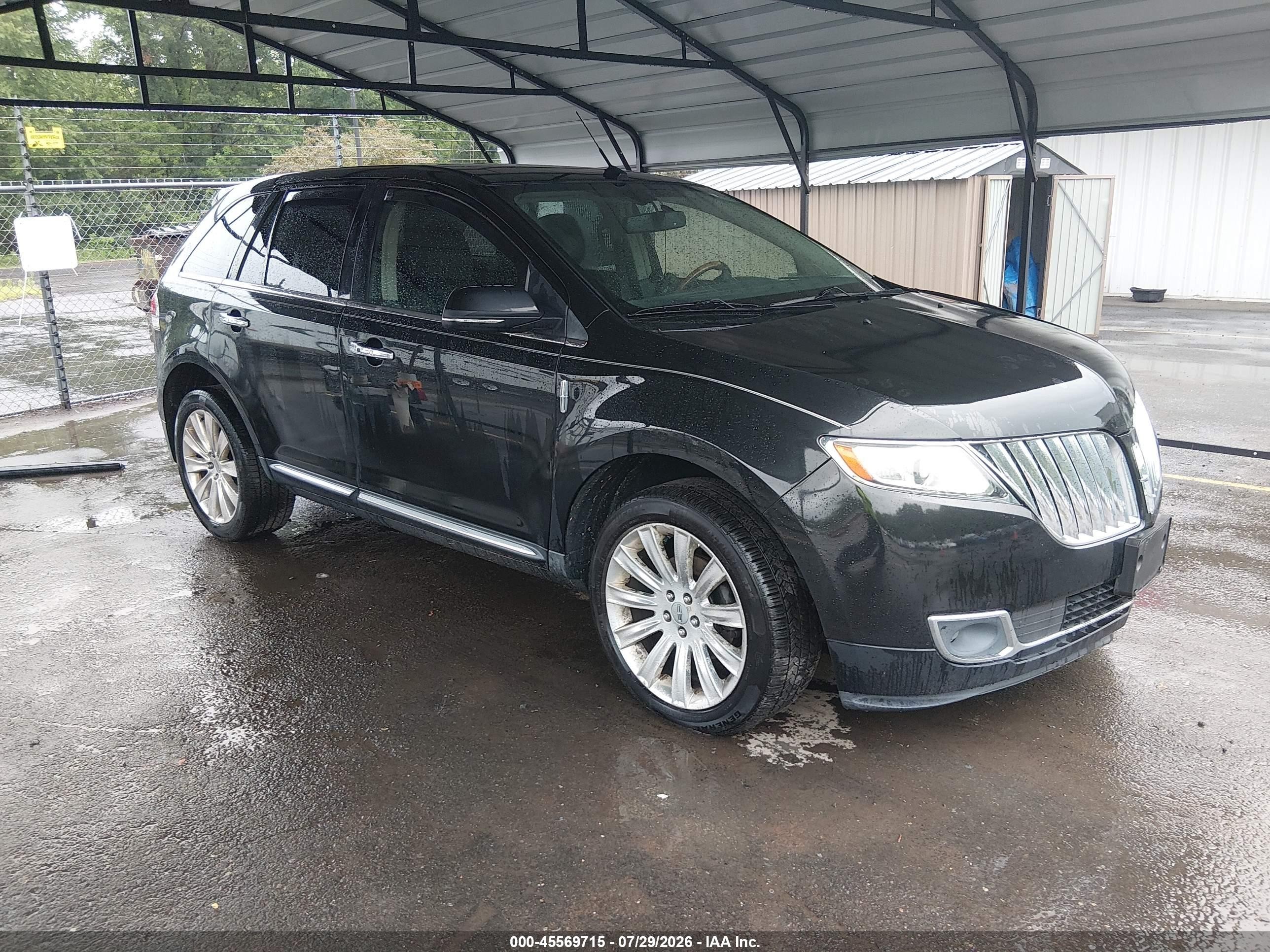 2014 Lincoln Mkx   Black vin: 2LMDJ8JK9EBL19870