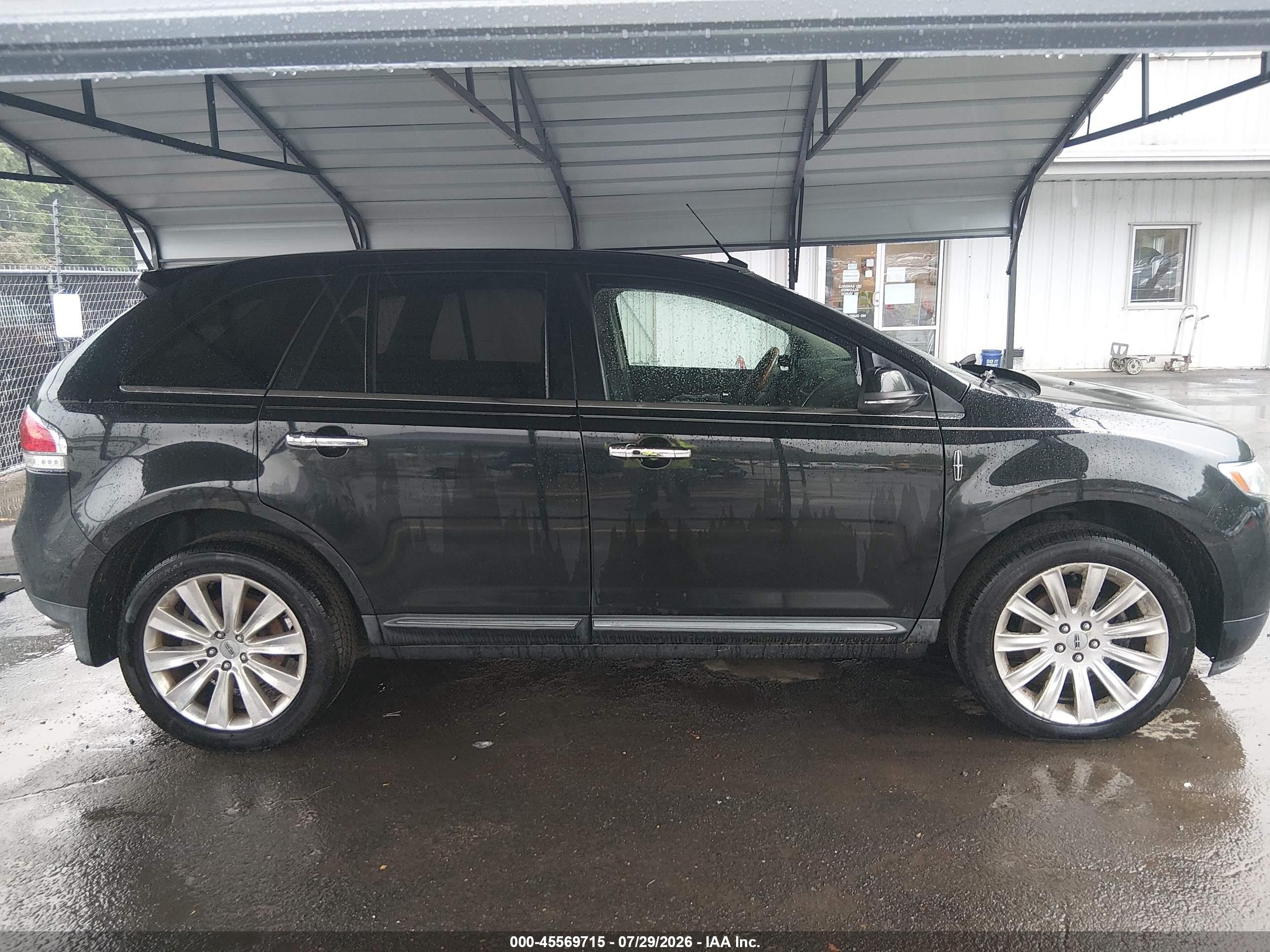 2014 Lincoln Mkx   Black vin: 2LMDJ8JK9EBL19870