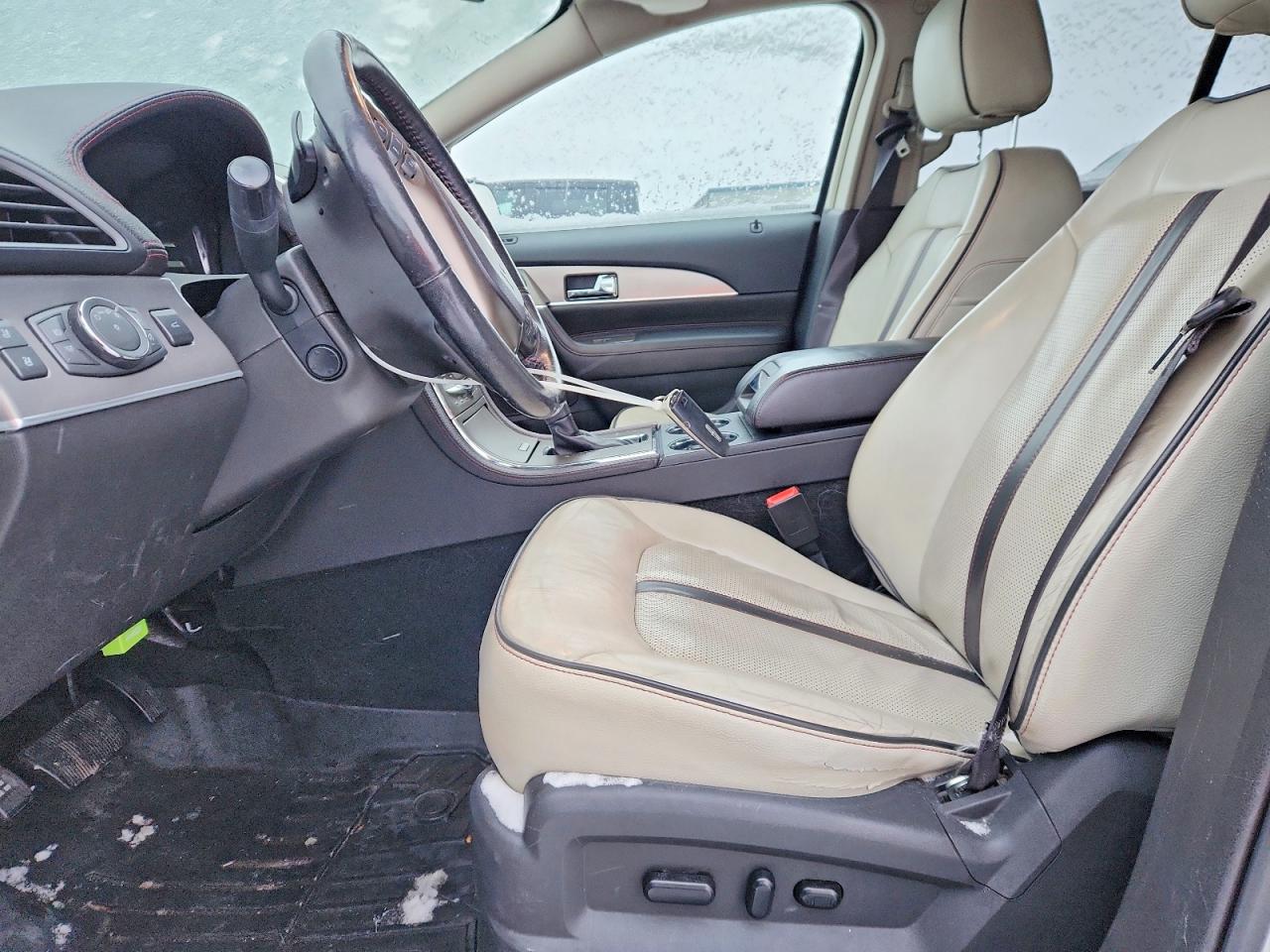 2015 Lincoln Mkx Cream vin: 2LMDJ8JK9FBL30417