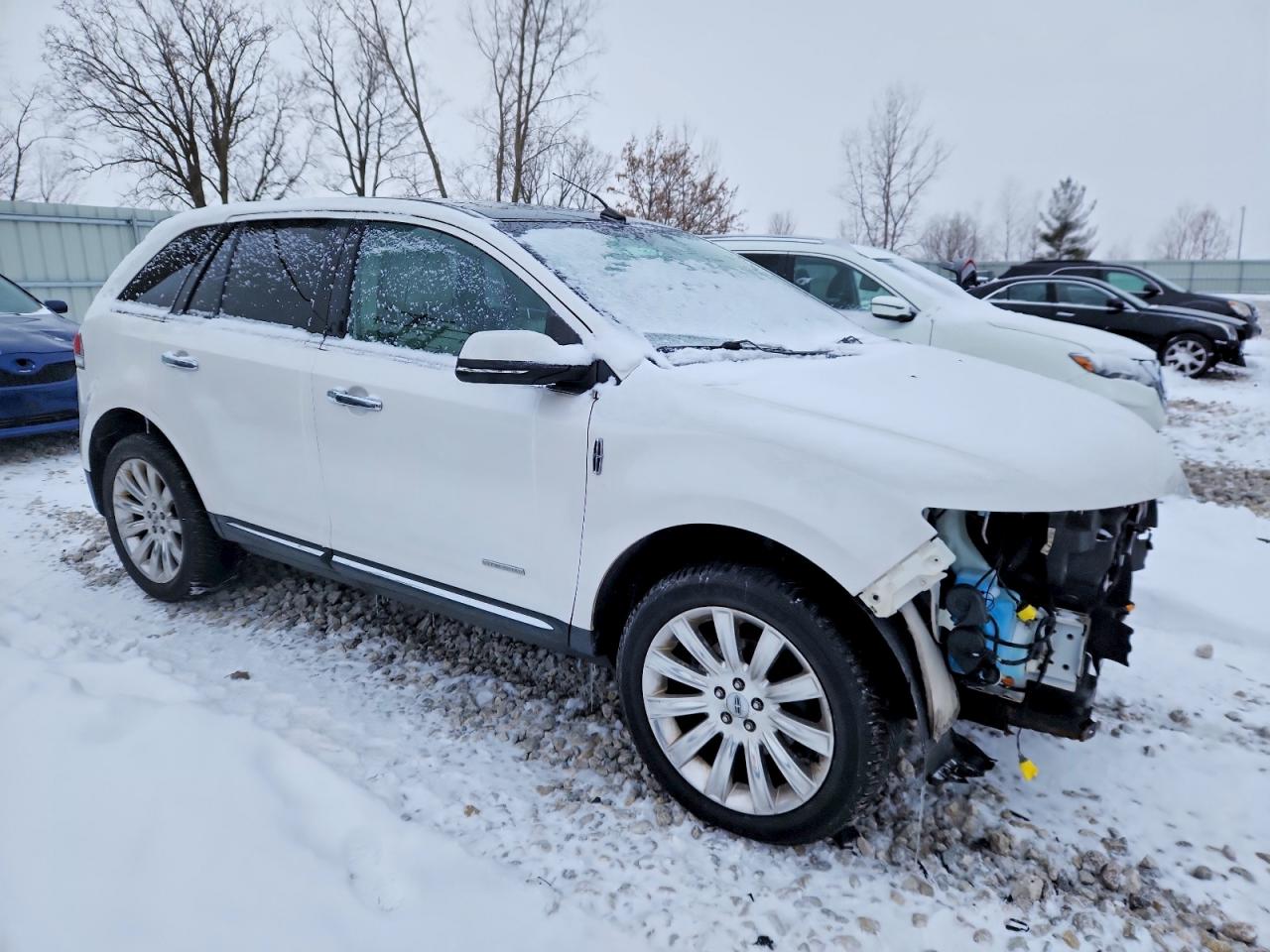 2015 Lincoln Mkx Cream vin: 2LMDJ8JK9FBL30417