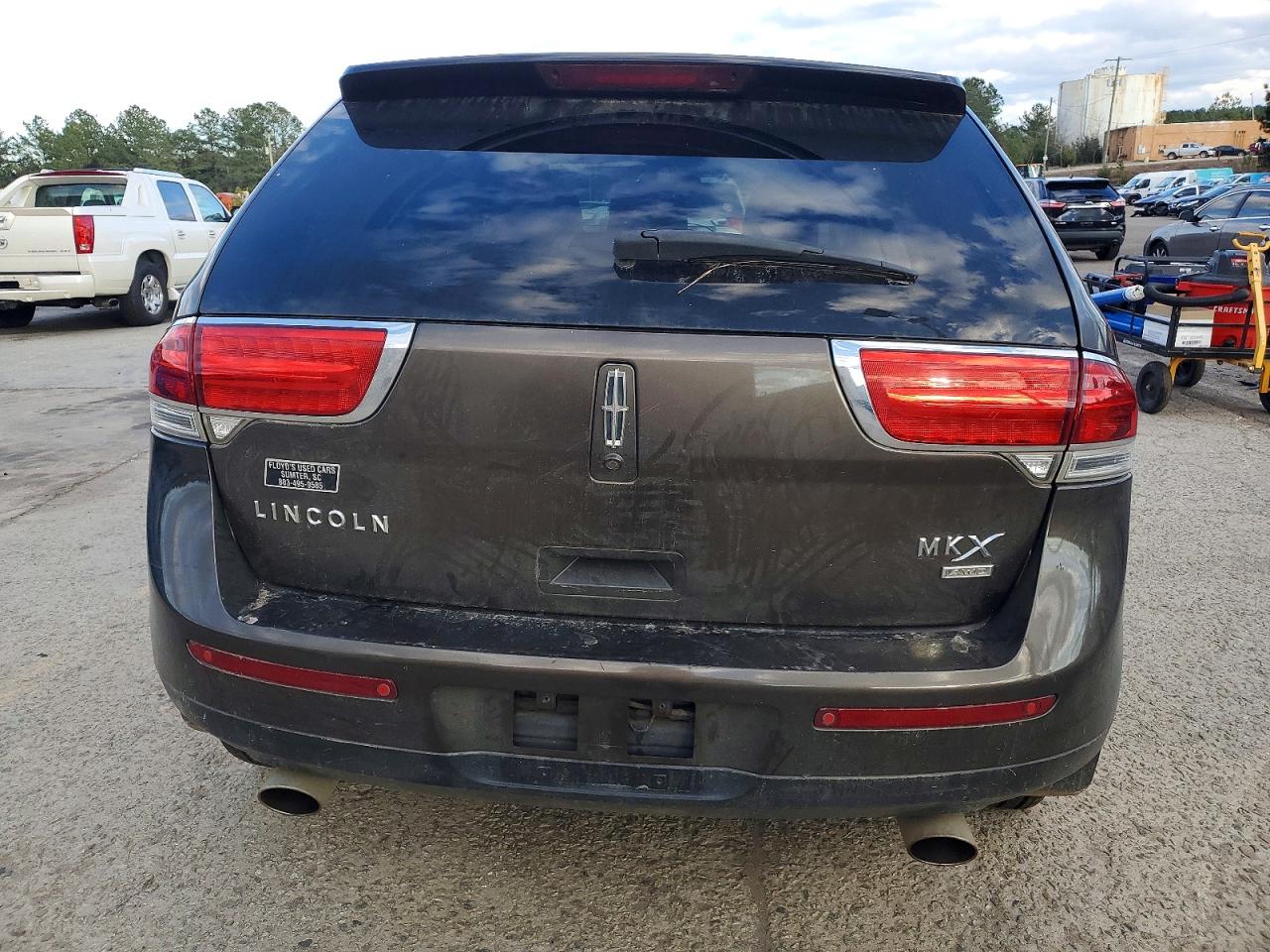 2011 Lincoln Mkx Brown vin: 2LMDJ8JKXBBJ03375