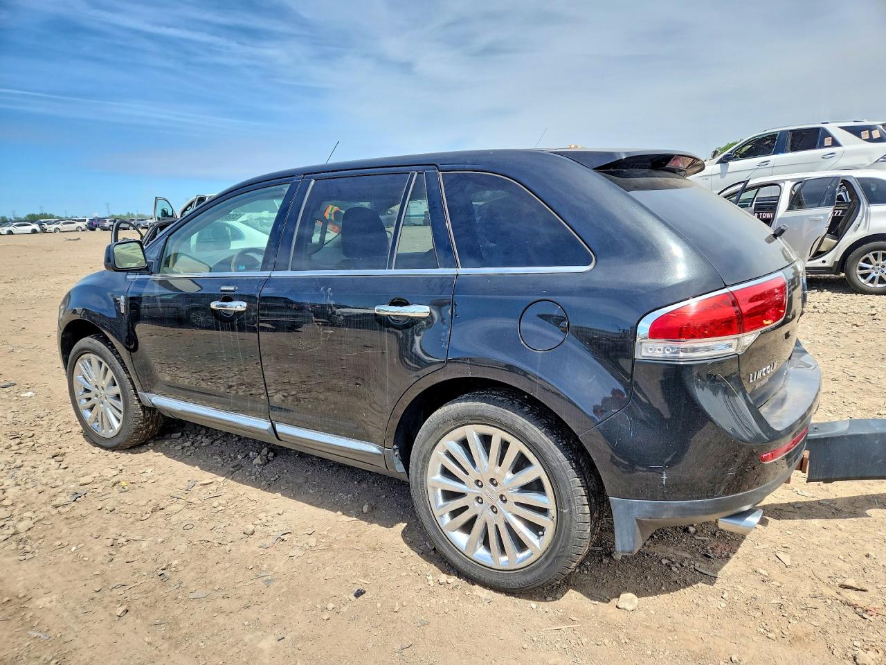 2011 Lincoln Mkx Black vin: 2LMDJ8JKXBBJ11640