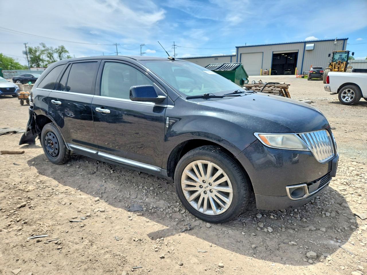 2011 Lincoln Mkx Black vin: 2LMDJ8JKXBBJ11640