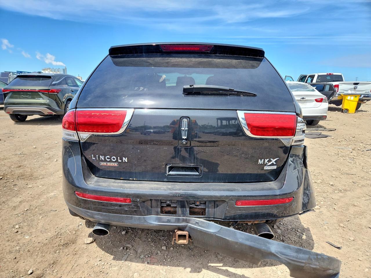 2011 Lincoln Mkx Black vin: 2LMDJ8JKXBBJ11640