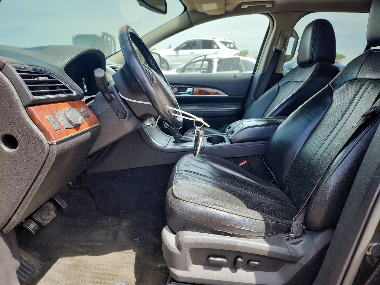 2011 Lincoln Mkx Black vin: 2LMDJ8JKXBBJ11640
