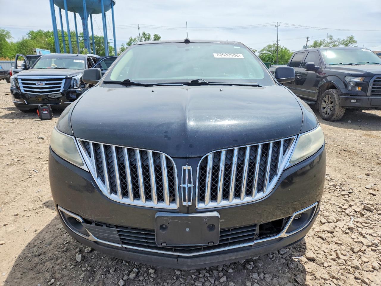 2011 Lincoln Mkx Black vin: 2LMDJ8JKXBBJ11640