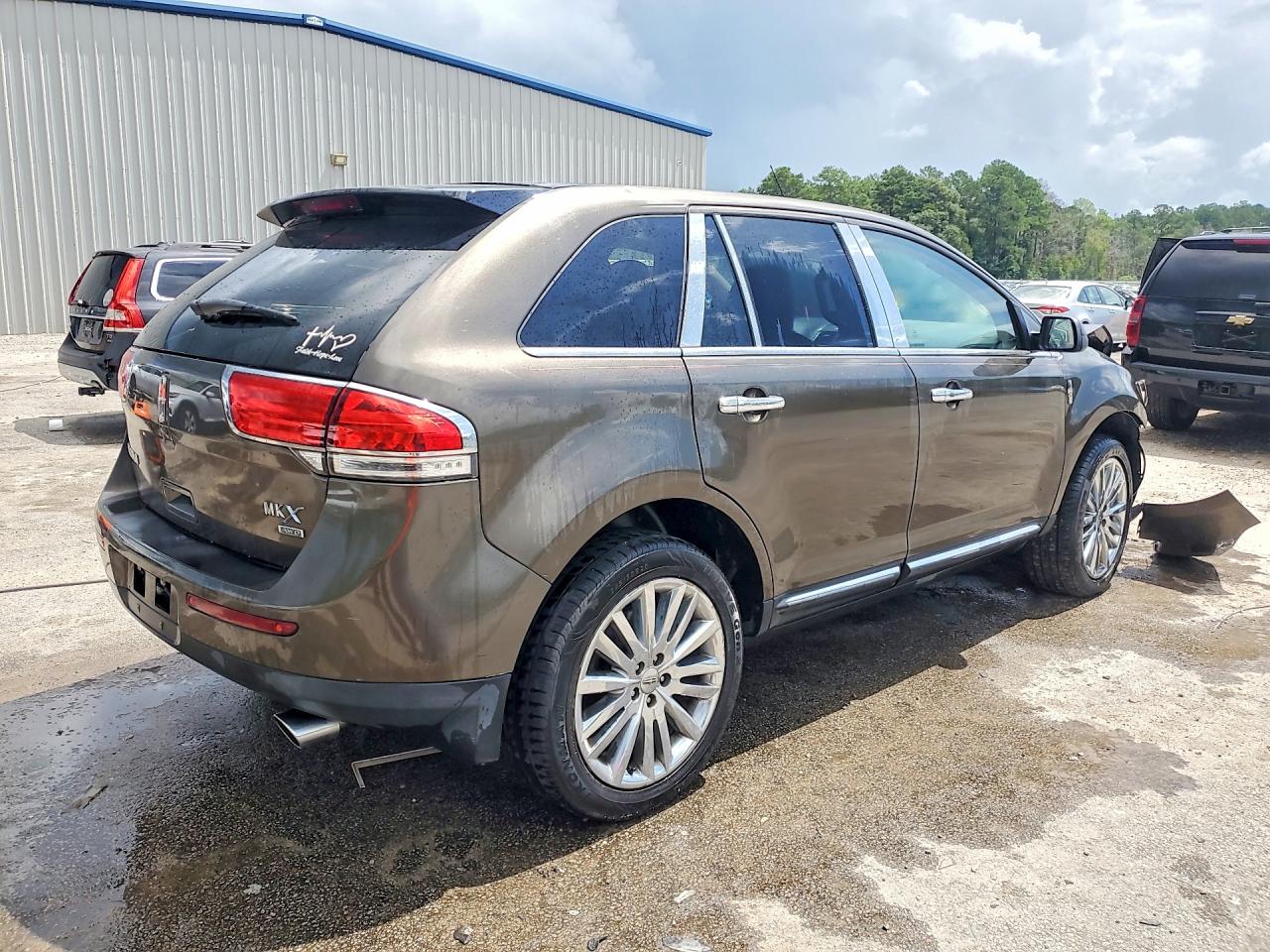 2011 Lincoln Mkx Brown vin: 2LMDJ8JKXBBJ26591