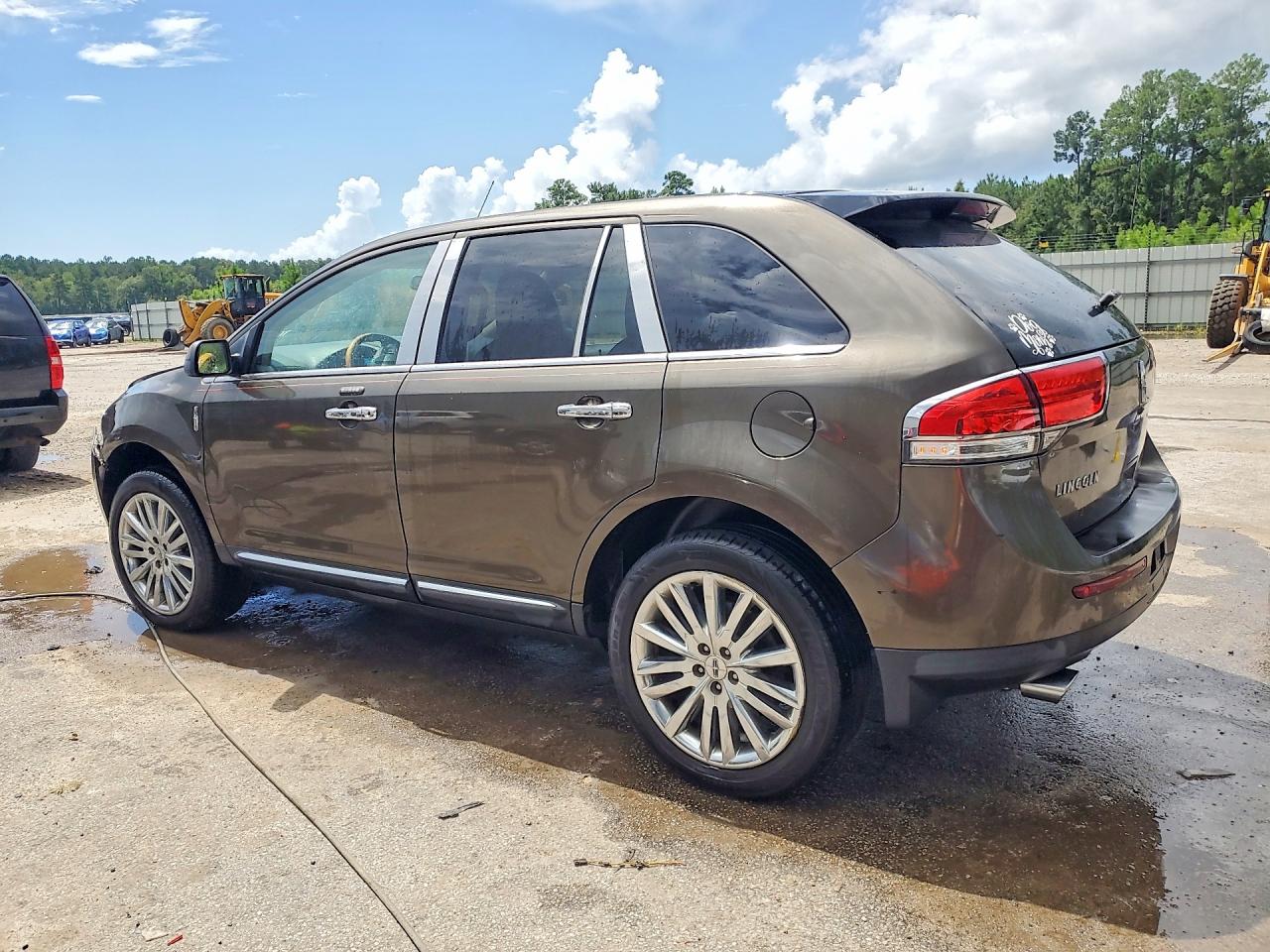 2011 Lincoln Mkx Brown vin: 2LMDJ8JKXBBJ26591