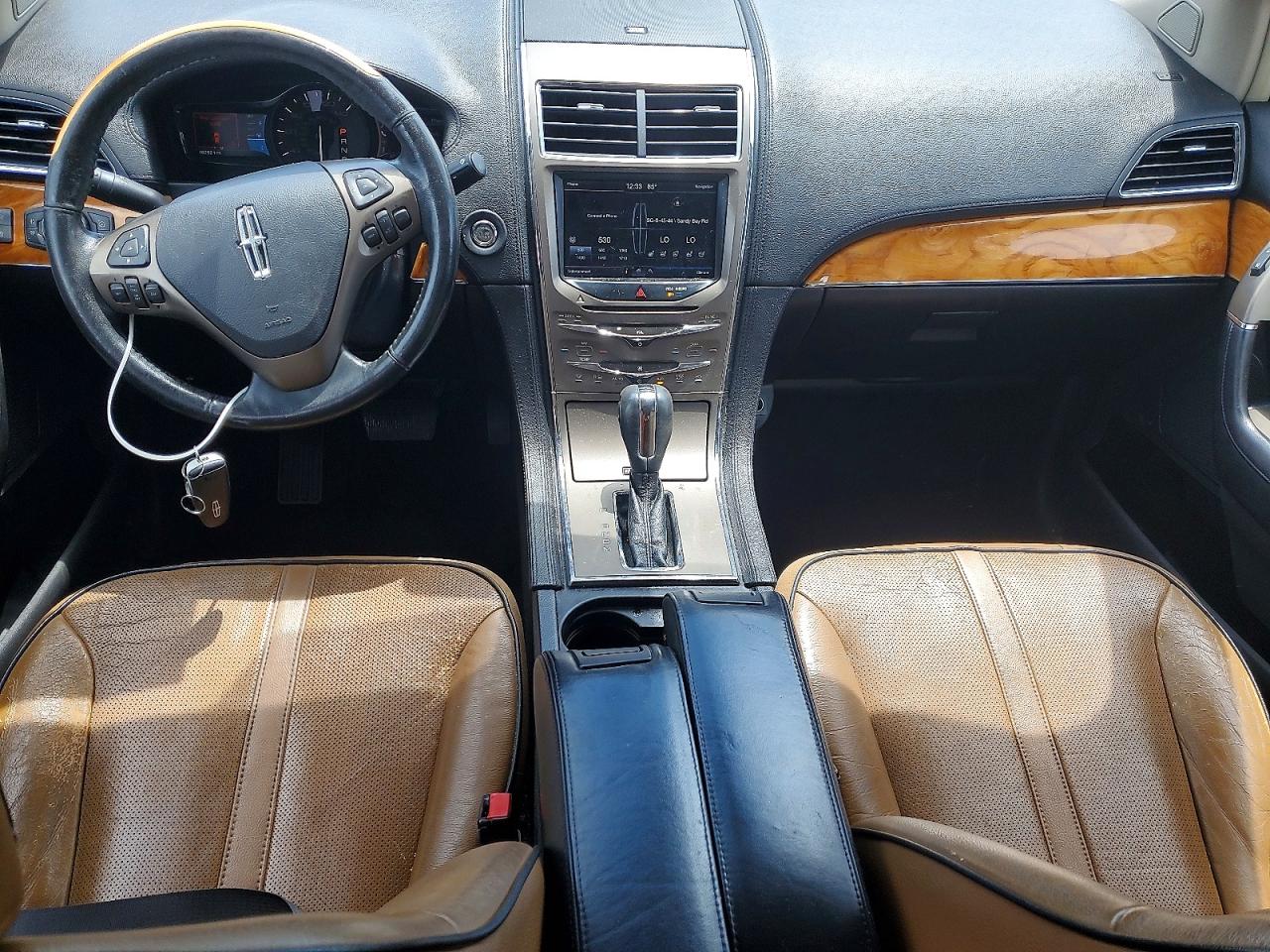 2011 Lincoln Mkx Brown vin: 2LMDJ8JKXBBJ26591