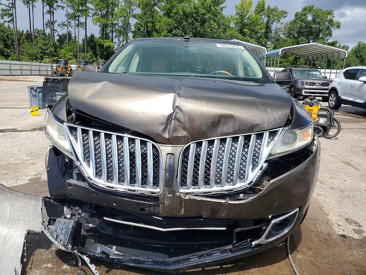 2011 Lincoln Mkx Brown vin: 2LMDJ8JKXBBJ26591