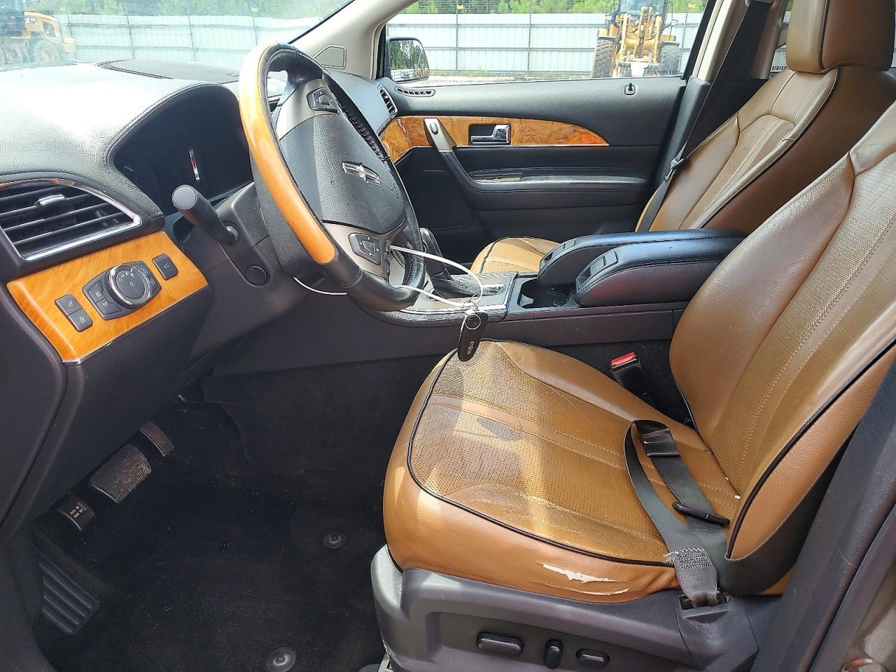 2011 Lincoln Mkx Brown vin: 2LMDJ8JKXBBJ26591