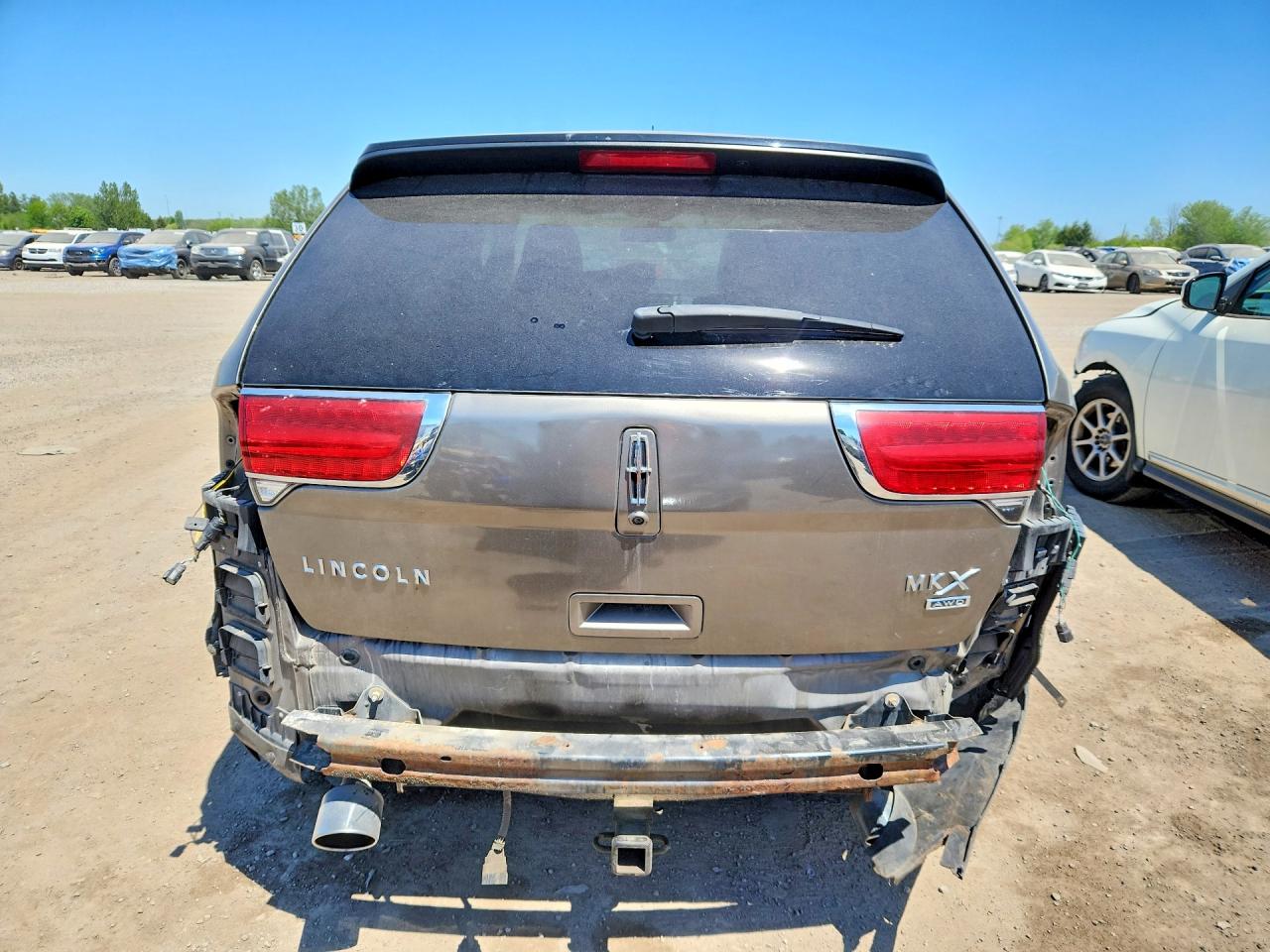 2012 Lincoln Mkx Gray vin: 2LMDJ8JKXCBL08714