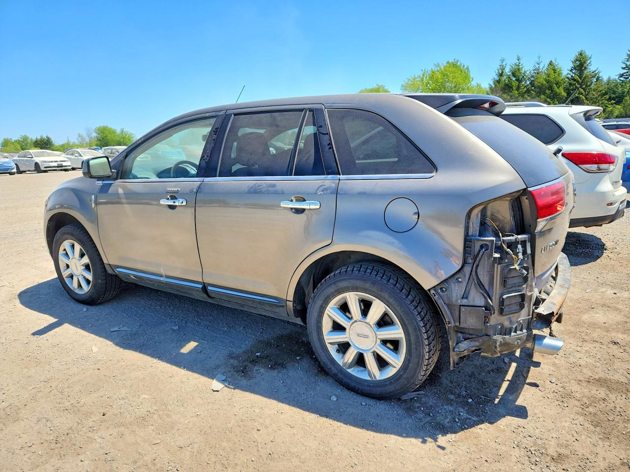 2012 Lincoln Mkx Gray vin: 2LMDJ8JKXCBL08714