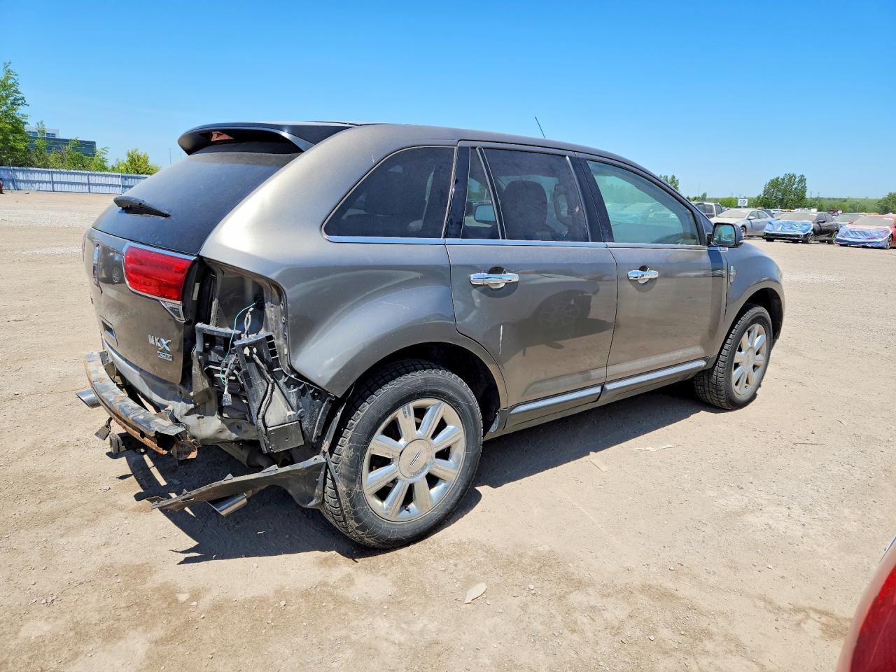 2012 Lincoln Mkx Gray vin: 2LMDJ8JKXCBL08714