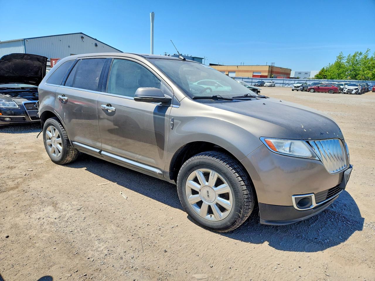2012 Lincoln Mkx Gray vin: 2LMDJ8JKXCBL08714