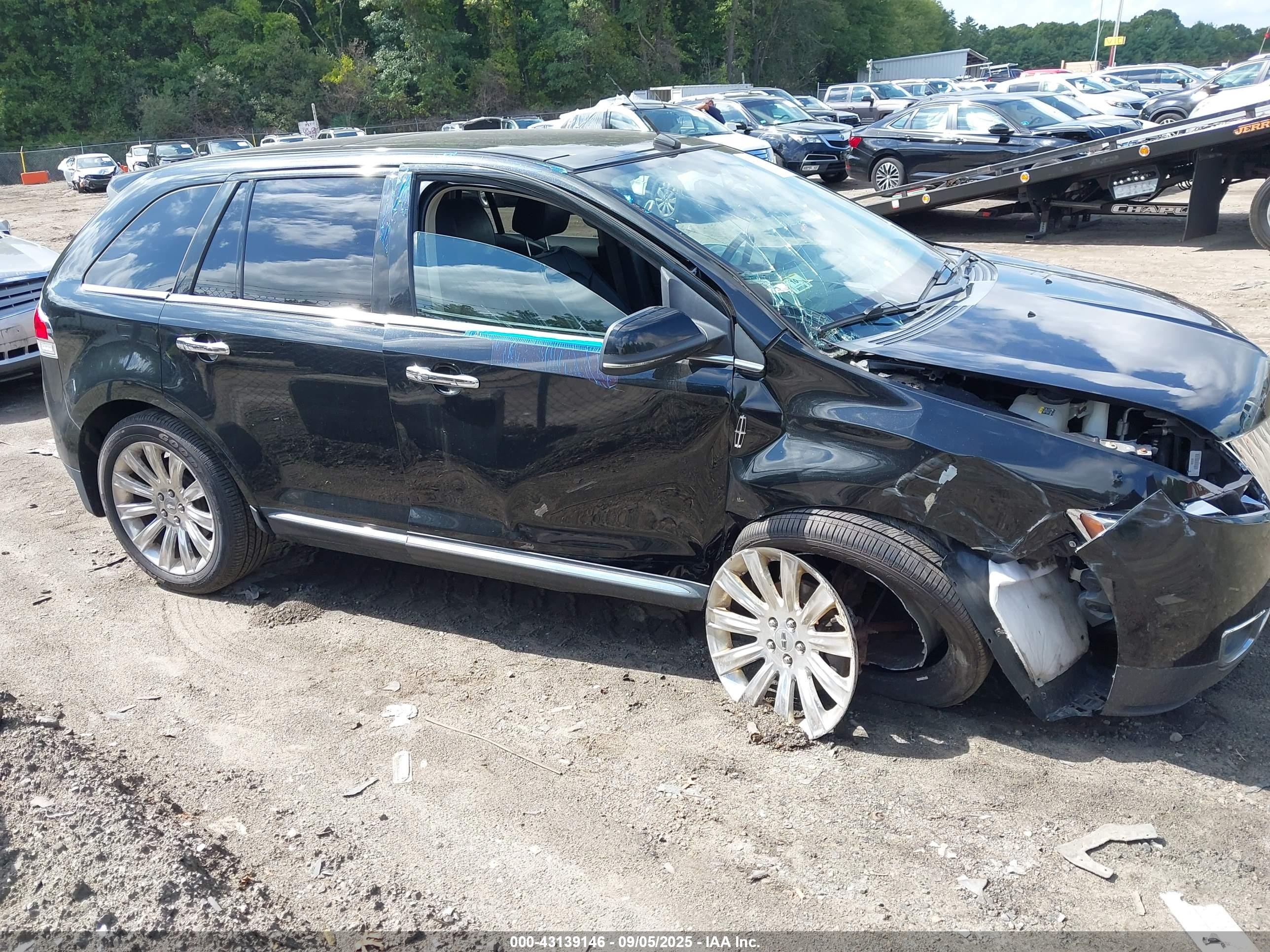 2012 Lincoln Mkx   Black vin: 2LMDJ8JKXCBL13721