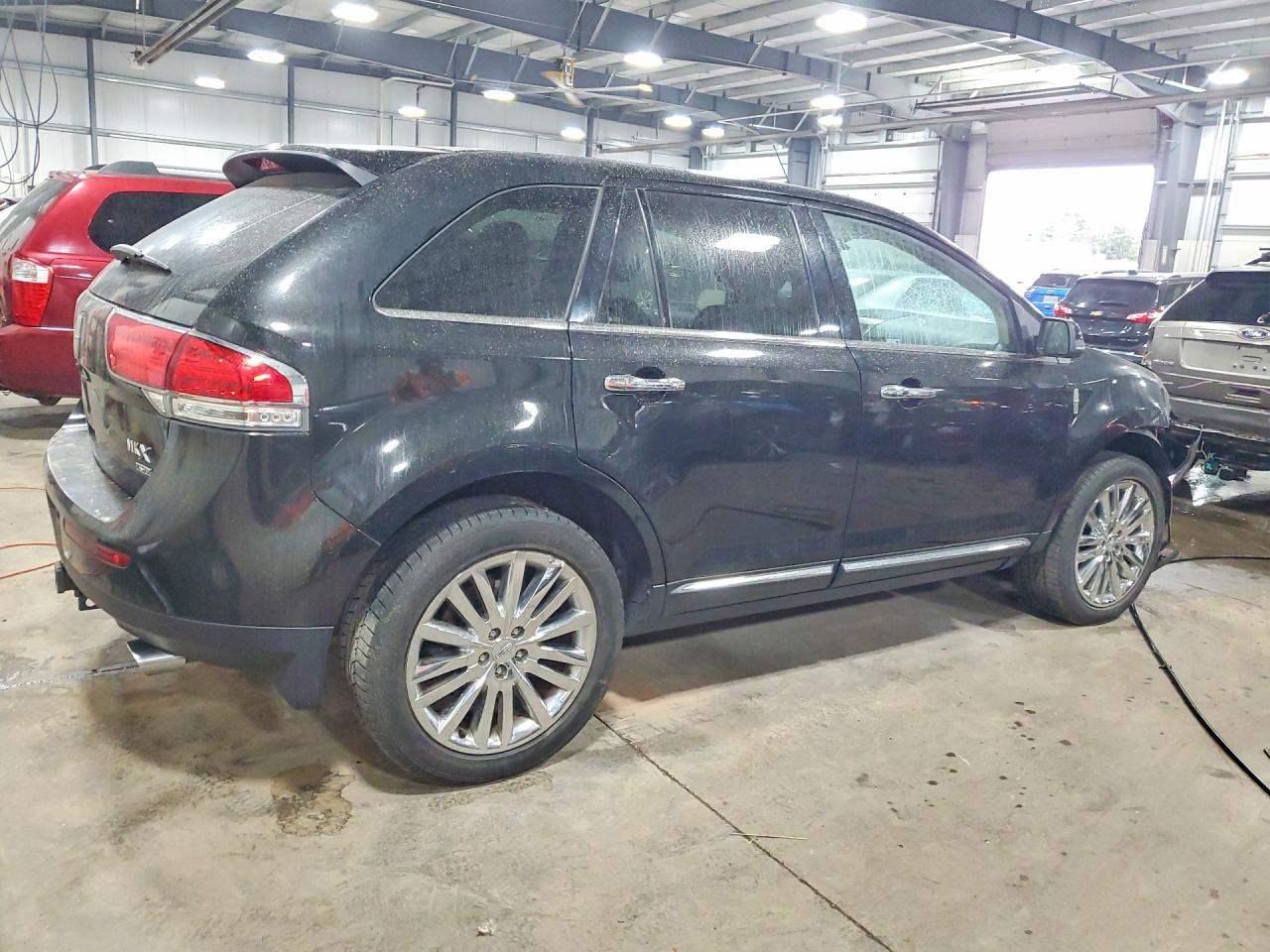 2013 Lincoln Mkx Black vin: 2LMDJ8JKXDBL09749
