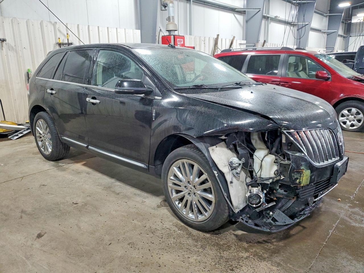 2013 Lincoln Mkx Black vin: 2LMDJ8JKXDBL09749