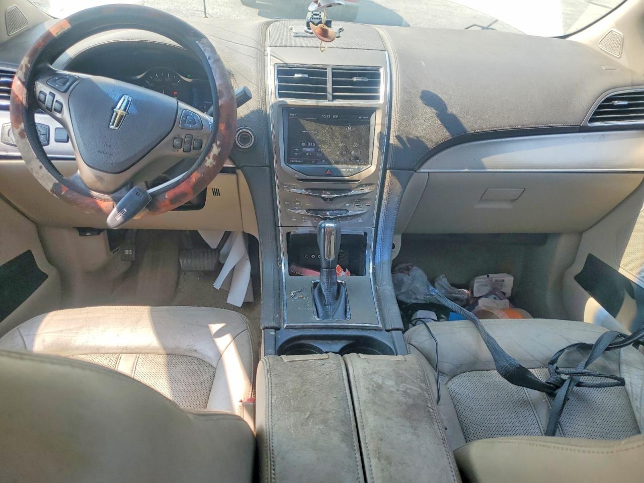 2013 Lincoln Mkx Белый vin: 2LMDJ8JKXDBL13185