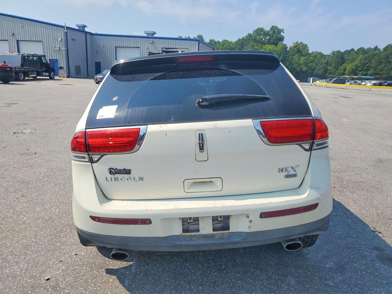 2013 Lincoln Mkx Белый vin: 2LMDJ8JKXDBL13185