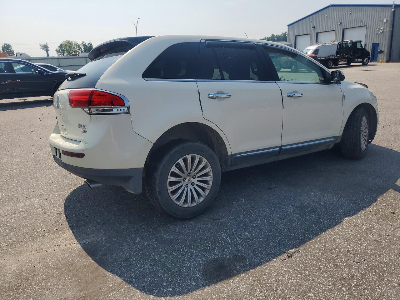2013 Lincoln Mkx Белый vin: 2LMDJ8JKXDBL13185