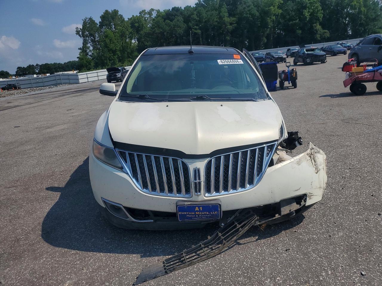 2013 Lincoln Mkx Белый vin: 2LMDJ8JKXDBL13185