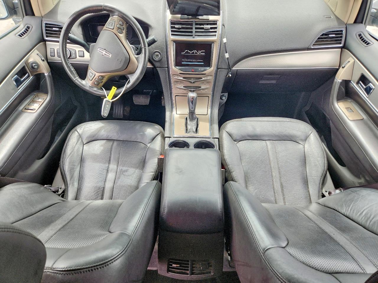 2013 Lincoln Mkx Silver vin: 2LMDJ8JKXDBL28253