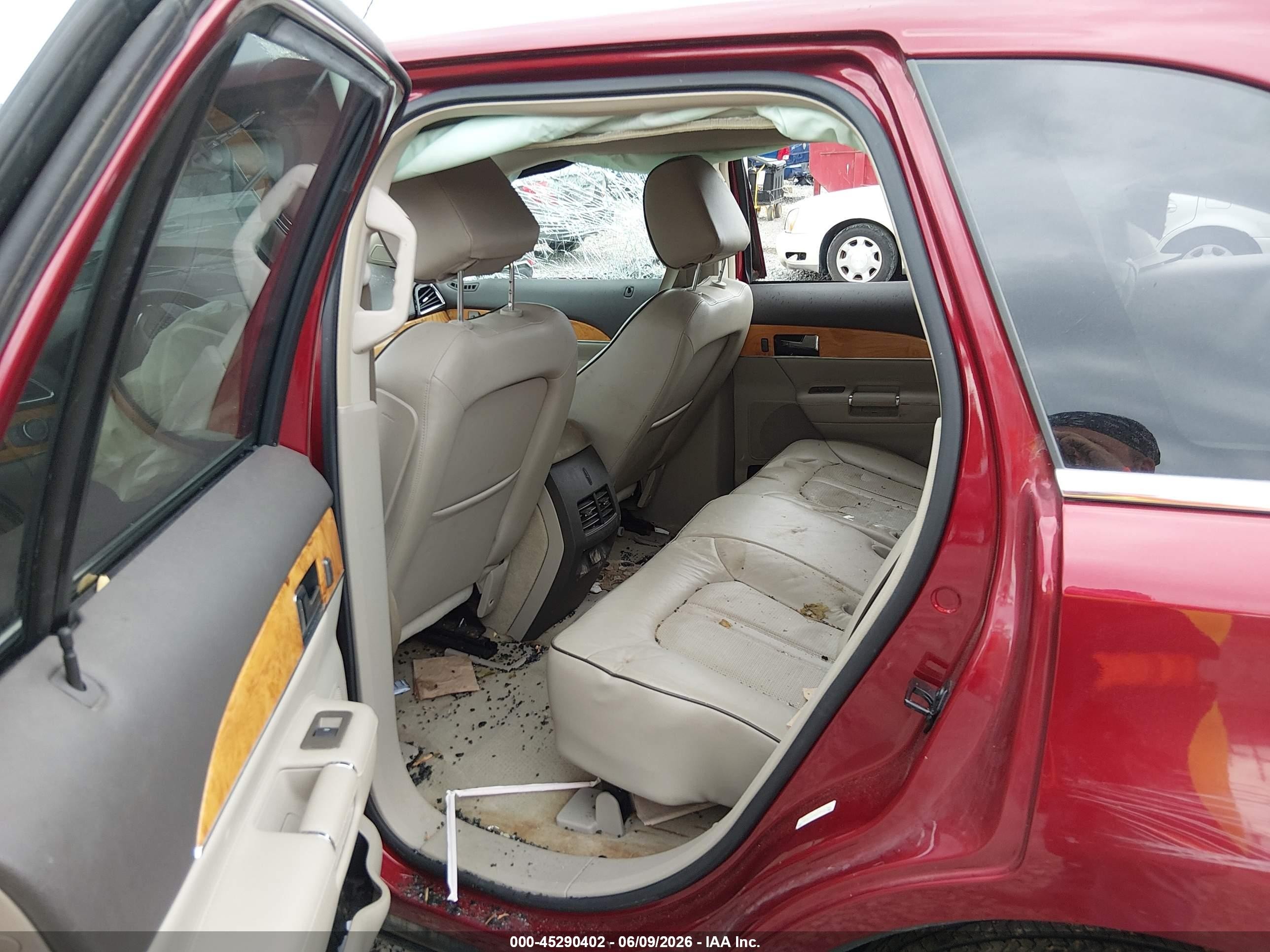 2013 Lincoln Mkx   Red vin: 2LMDJ8JKXDBL32108