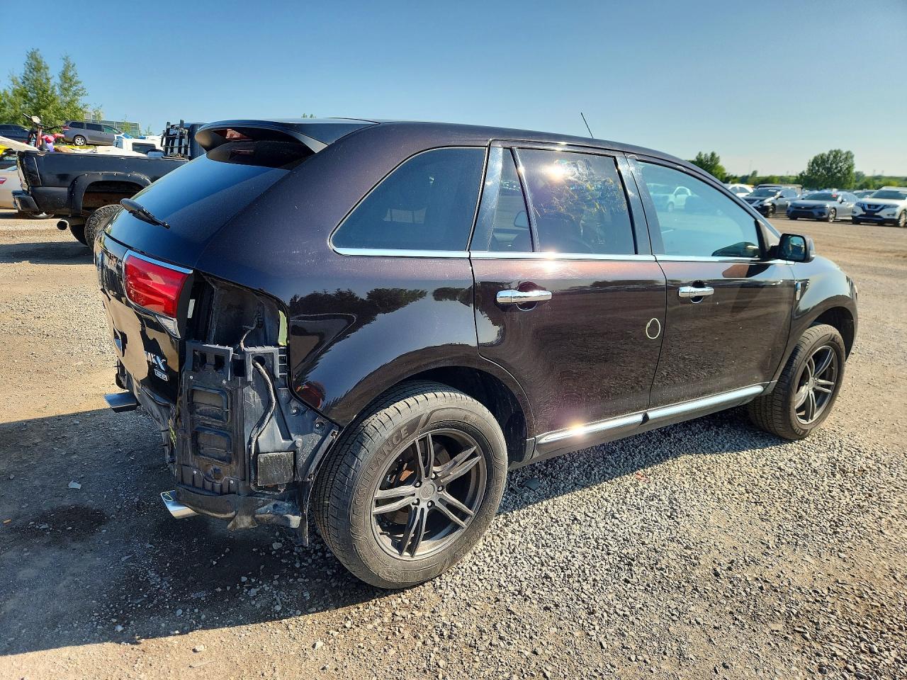 2013 Lincoln Mkx Burgundy vin: 2LMDJ8JKXDBL42461