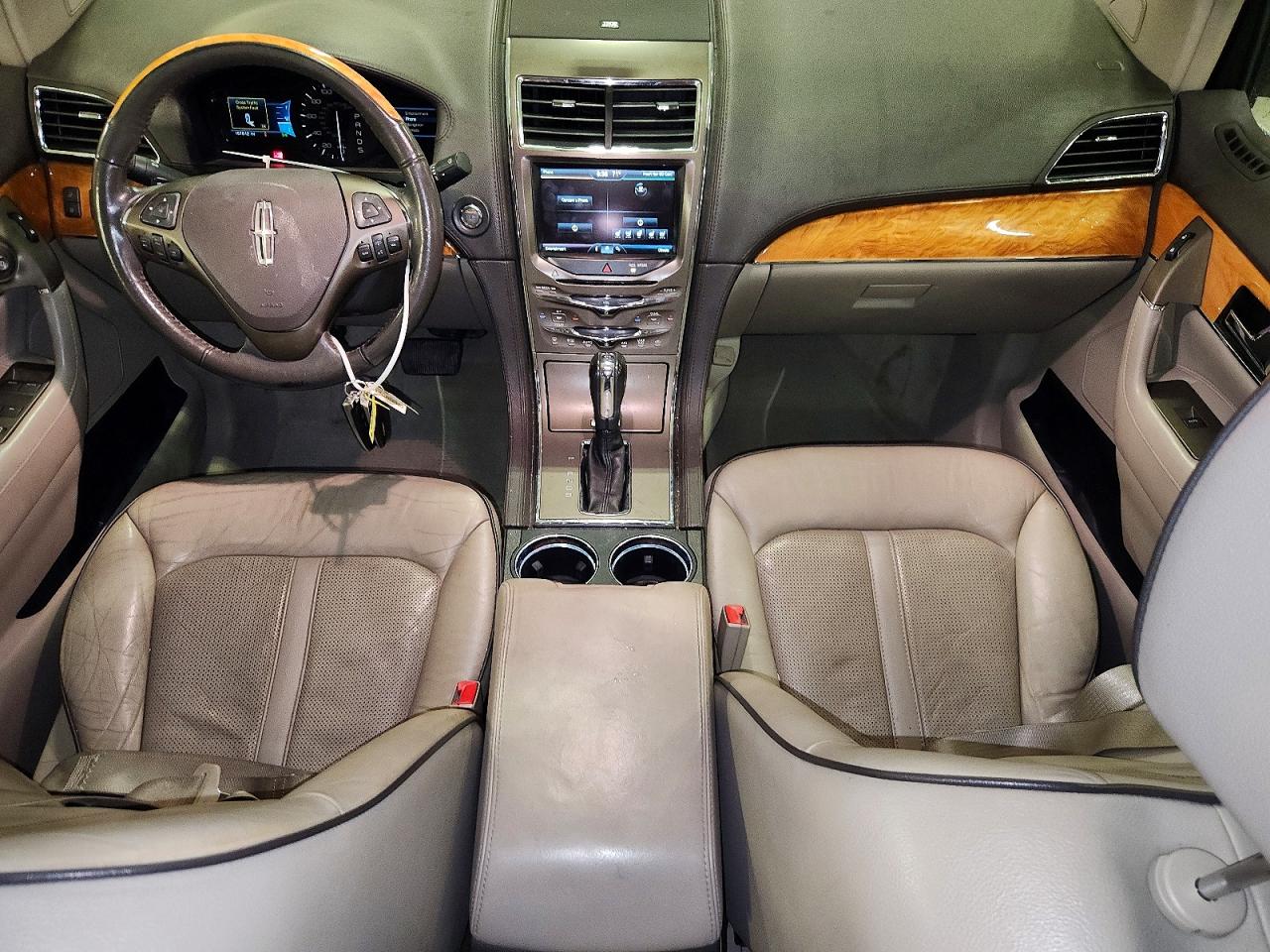 2013 Lincoln Mkx White vin: 2LMDJ8JKXDBL46705