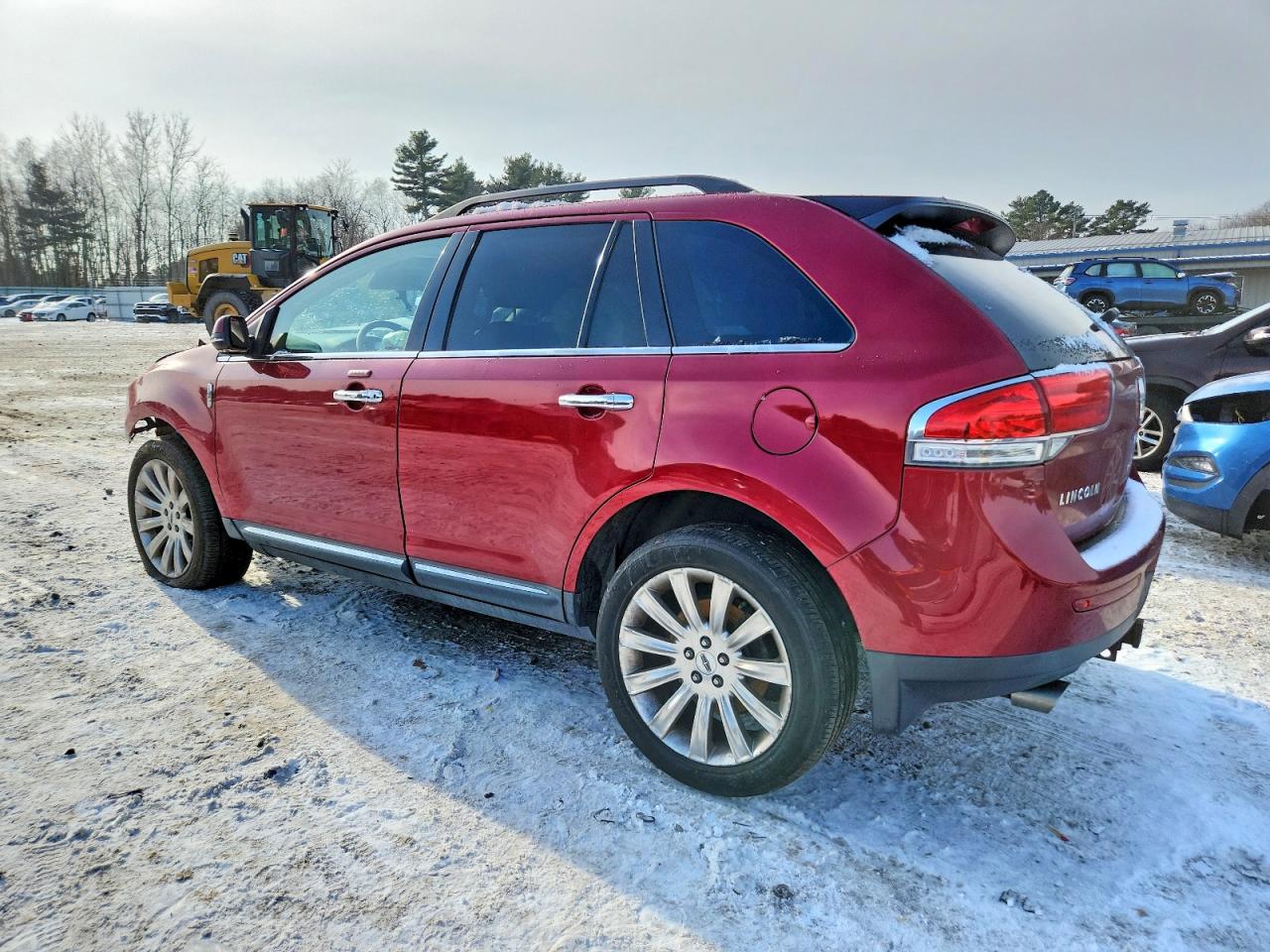 2014 Lincoln Mkx Красный vin: 2LMDJ8JKXEBL13513