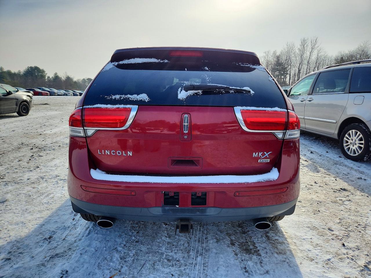2014 Lincoln Mkx Красный vin: 2LMDJ8JKXEBL13513