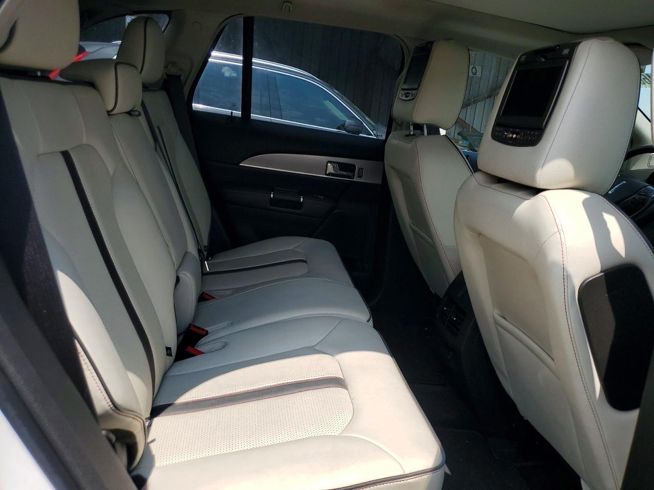 2015 Lincoln Mkx White vin: 2LMDJ8JKXFBL25744
