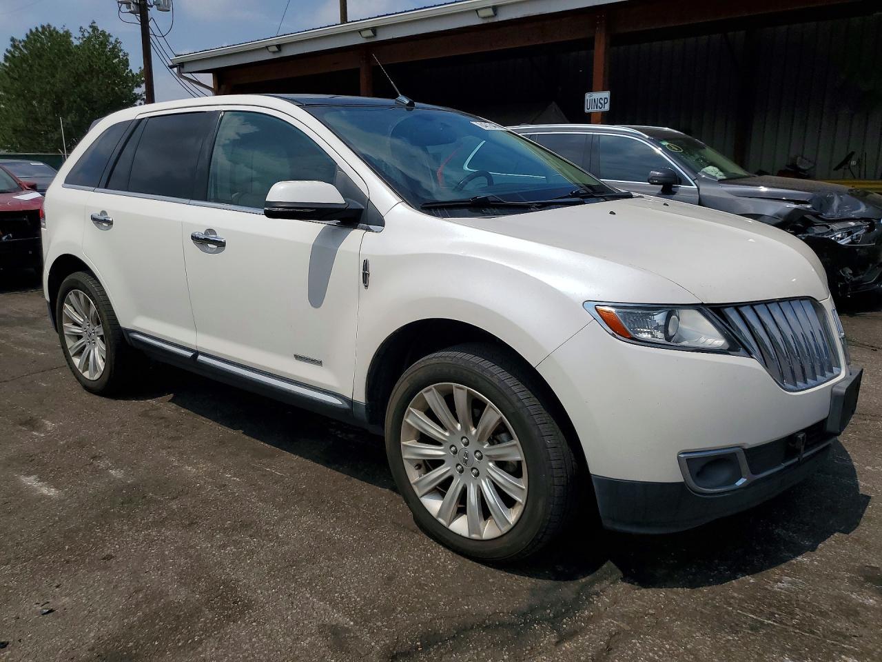2015 Lincoln Mkx White vin: 2LMDJ8JKXFBL25744