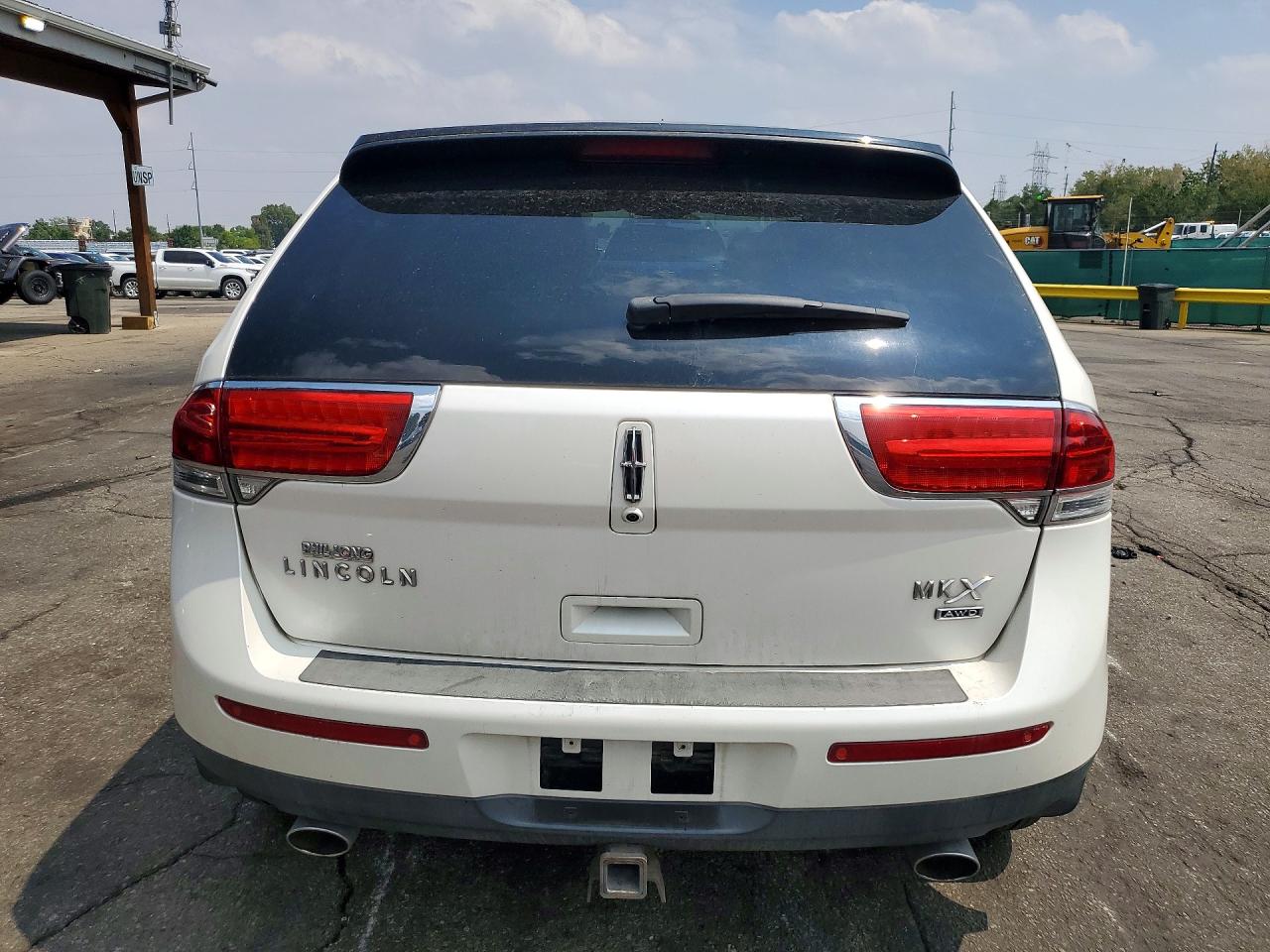 2015 Lincoln Mkx White vin: 2LMDJ8JKXFBL25744