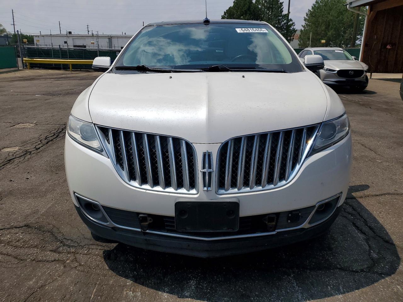 2015 Lincoln Mkx White vin: 2LMDJ8JKXFBL25744