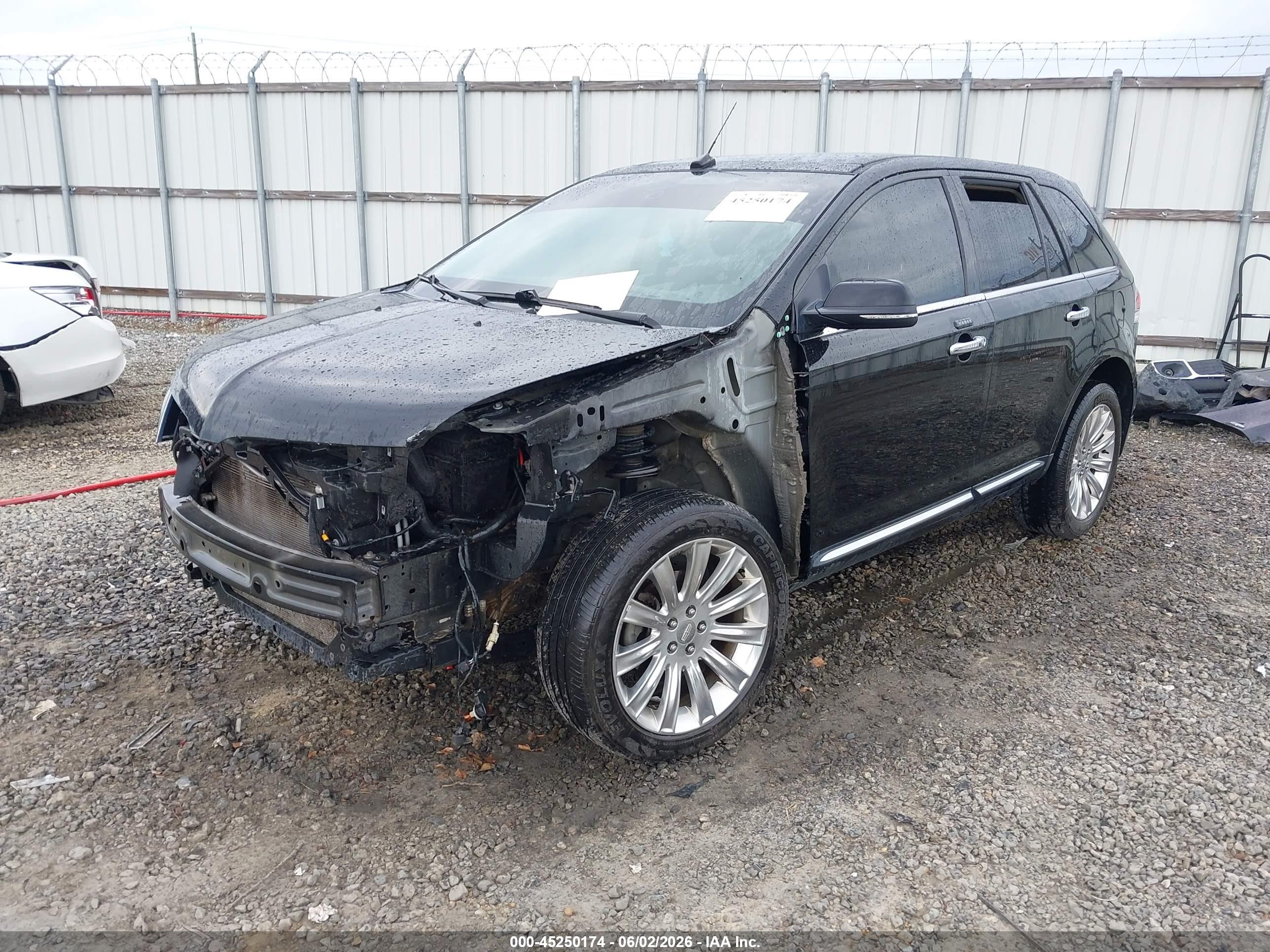 2015 Lincoln Mkx   Black vin: 2LMDJ8JKXFBL29437