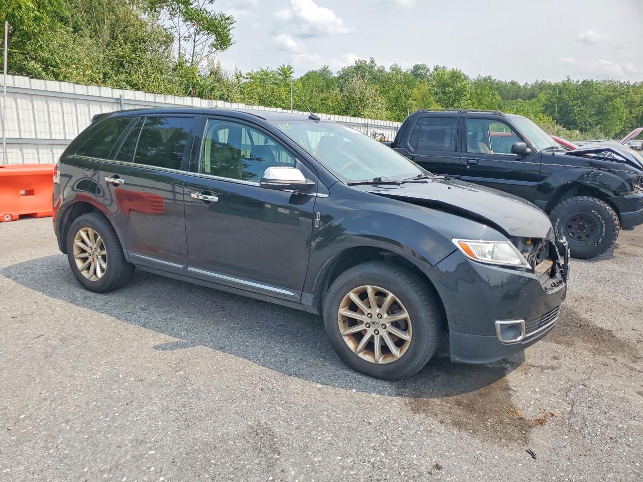 2015 Lincoln Mkx Black vin: 2LMDJ8JKXFBL33021